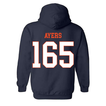 Virginia - NCAA Wrestling : Macon Ayers - Hooded Sweatshirt-1