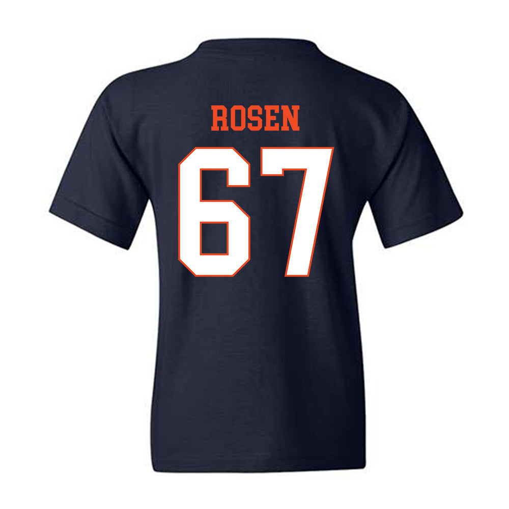 Virginia - NCAA Football : Will Rosen - Youth T-Shirt-1