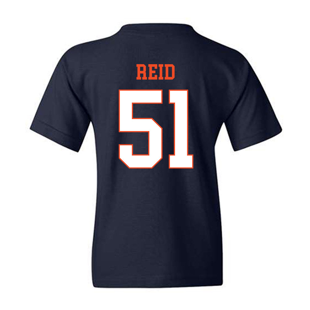 Virginia - NCAA Football : Grayson Reid - Youth T-Shirt-1