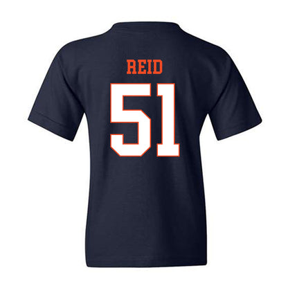 Virginia - NCAA Football : Grayson Reid - Youth T-Shirt-1