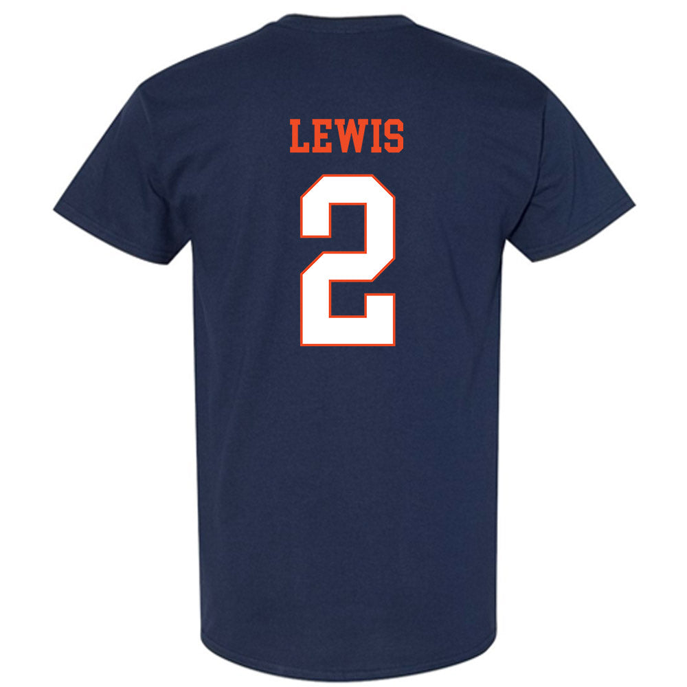Virginia - NCAA Football : Peyton Lewis - T-Shirt-1