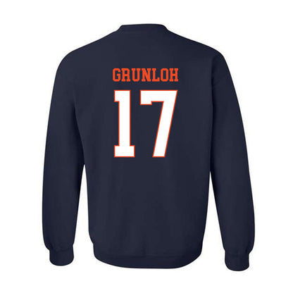 Virginia - NCAA Men's Basketball : Johann Grunloh - Crewneck Sweatshirt-1