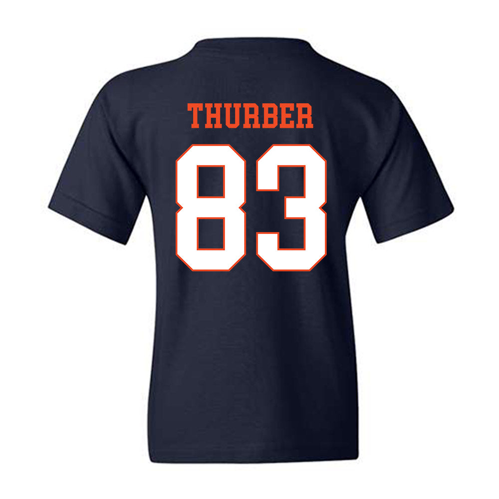 Virginia - NCAA Football : Willem Thurber - Youth T-Shirt-1