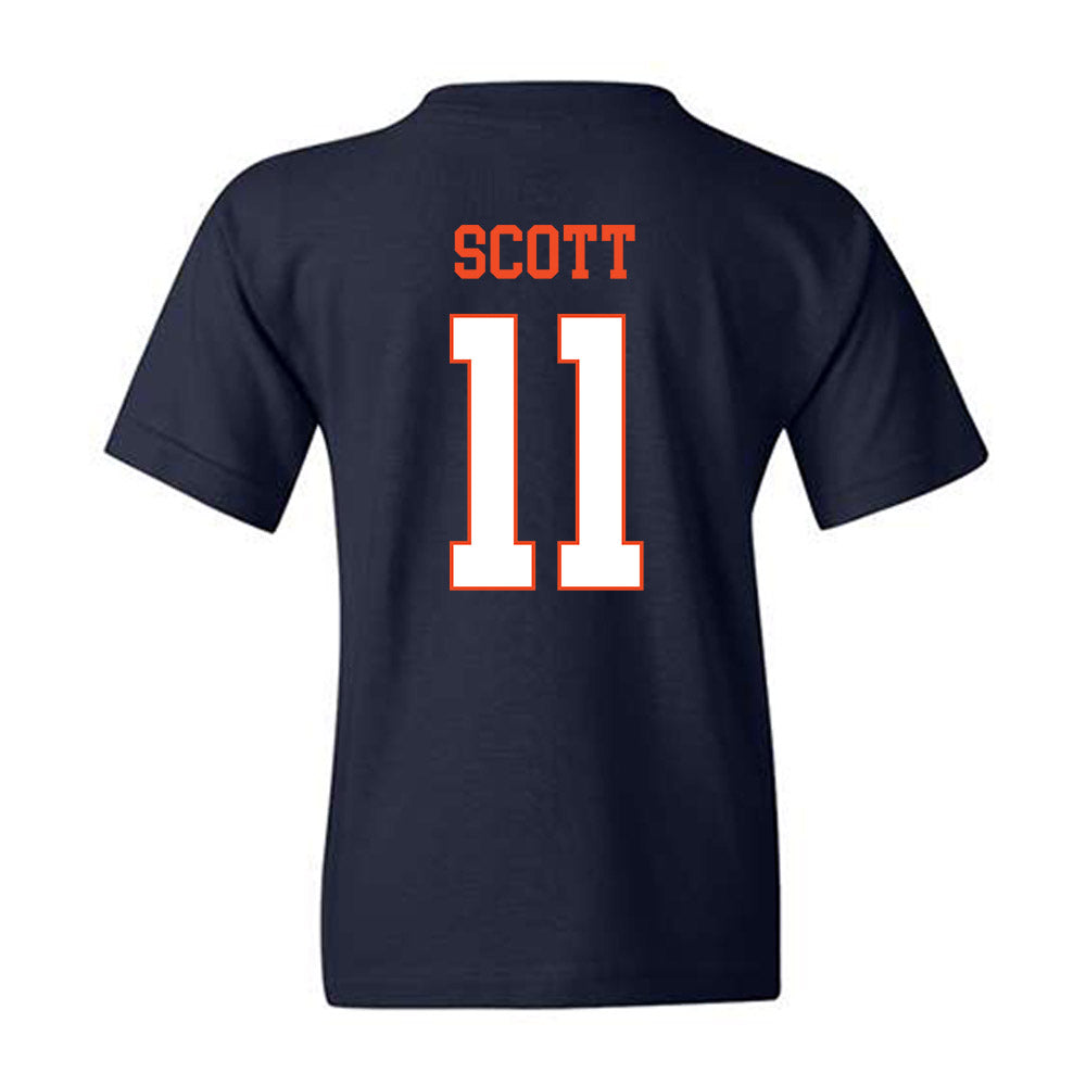Virginia - NCAA Women's Volleyball : Hannah Scott - Youth T-Shirt-1