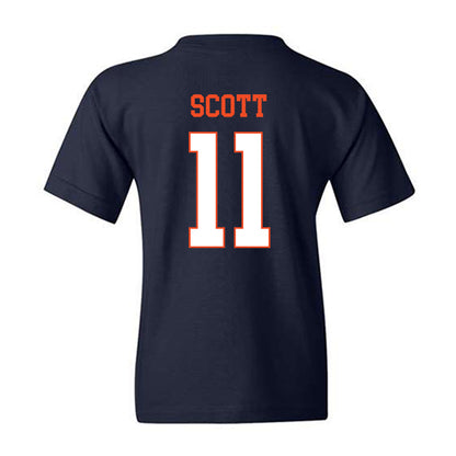 Virginia - NCAA Women's Volleyball : Hannah Scott - Youth T-Shirt-1