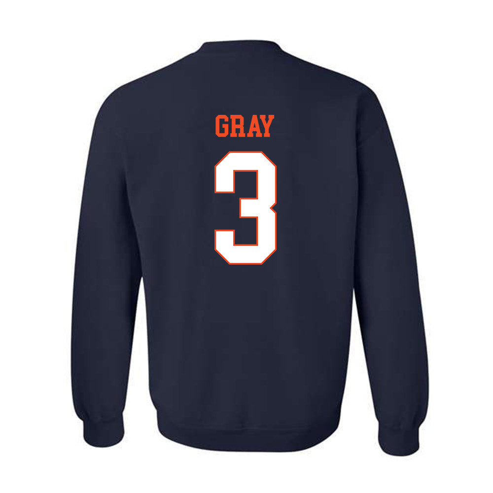 Virginia - NCAA Football : Kevon Gray - Crewneck Sweatshirt-1