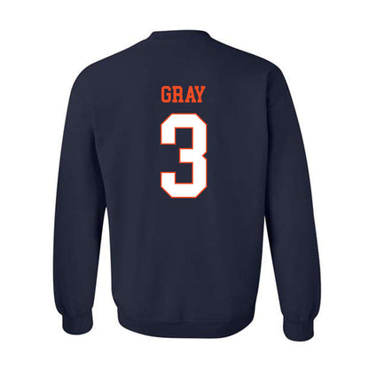 Virginia - NCAA Football : Kevon Gray - Crewneck Sweatshirt-1
