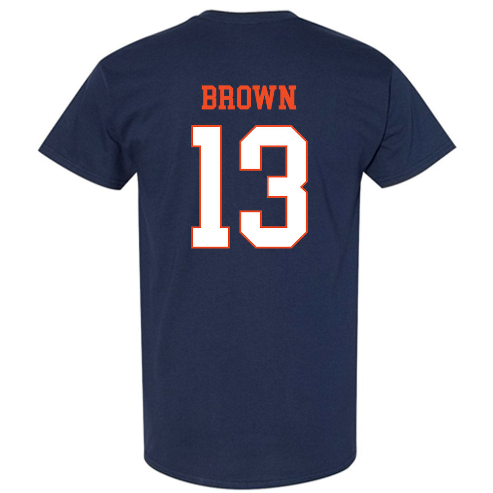 Virginia - NCAA Football : Myles Brown - T-Shirt-1