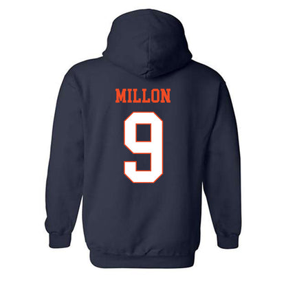 Virginia - NCAA Men's Lacrosse : McCabe Millon - Hooded Sweatshirt-1