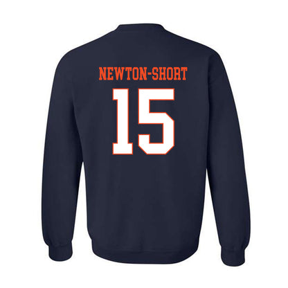 Virginia - NCAA Football : Dillon newton-short - Crewneck Sweatshirt-1