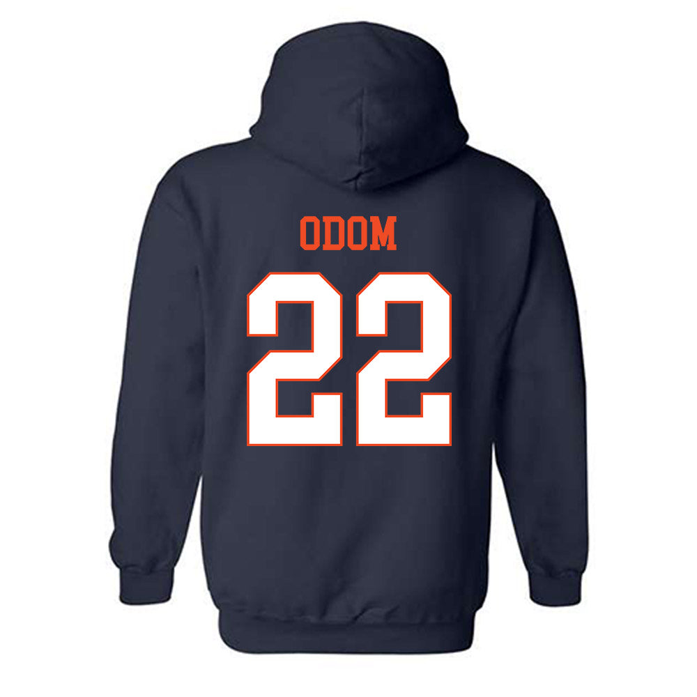 Virginia - NCAA Men's Basketball : Owen Odom - Hooded Sweatshirt-1