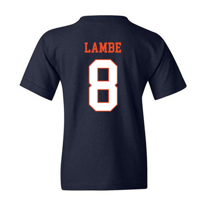 Virginia - NCAA Men's Soccer : Brendan Lambe - Youth T-Shirt-1
