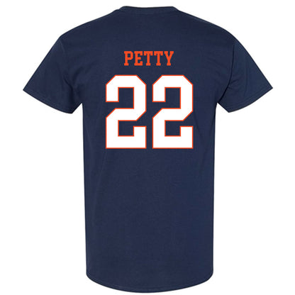 Virginia - NCAA Men's Lacrosse : Elijah Petty - T-Shirt-1