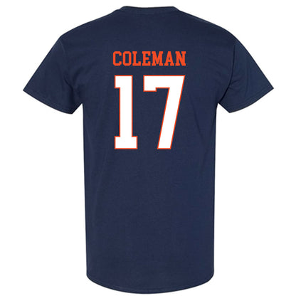Virginia - NCAA Football : TyLyric Coleman - T-Shirt-1