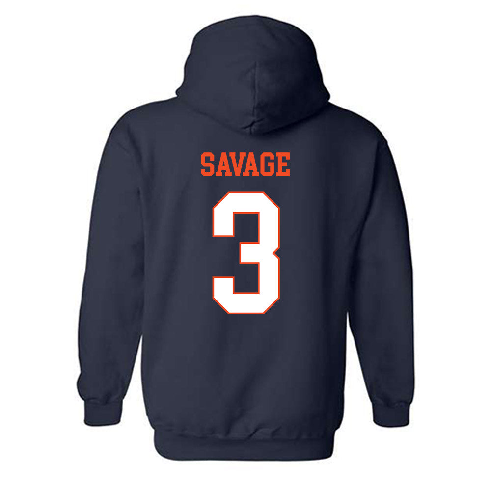 Virginia - NCAA Women's Field Hockey : Riley Savage - Hooded Sweatshirt-1