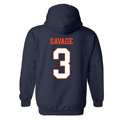 Virginia - NCAA Women's Field Hockey : Riley Savage - Hooded Sweatshirt-1