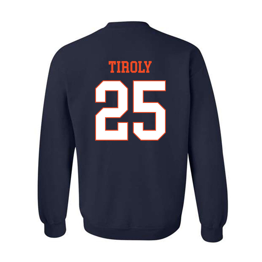 Virginia - NCAA Baseball : Joe Tiroly - Crewneck Sweatshirt-1
