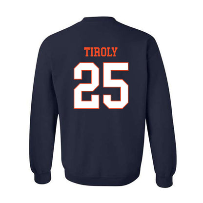 Virginia - NCAA Baseball : Joe Tiroly - Crewneck Sweatshirt-1