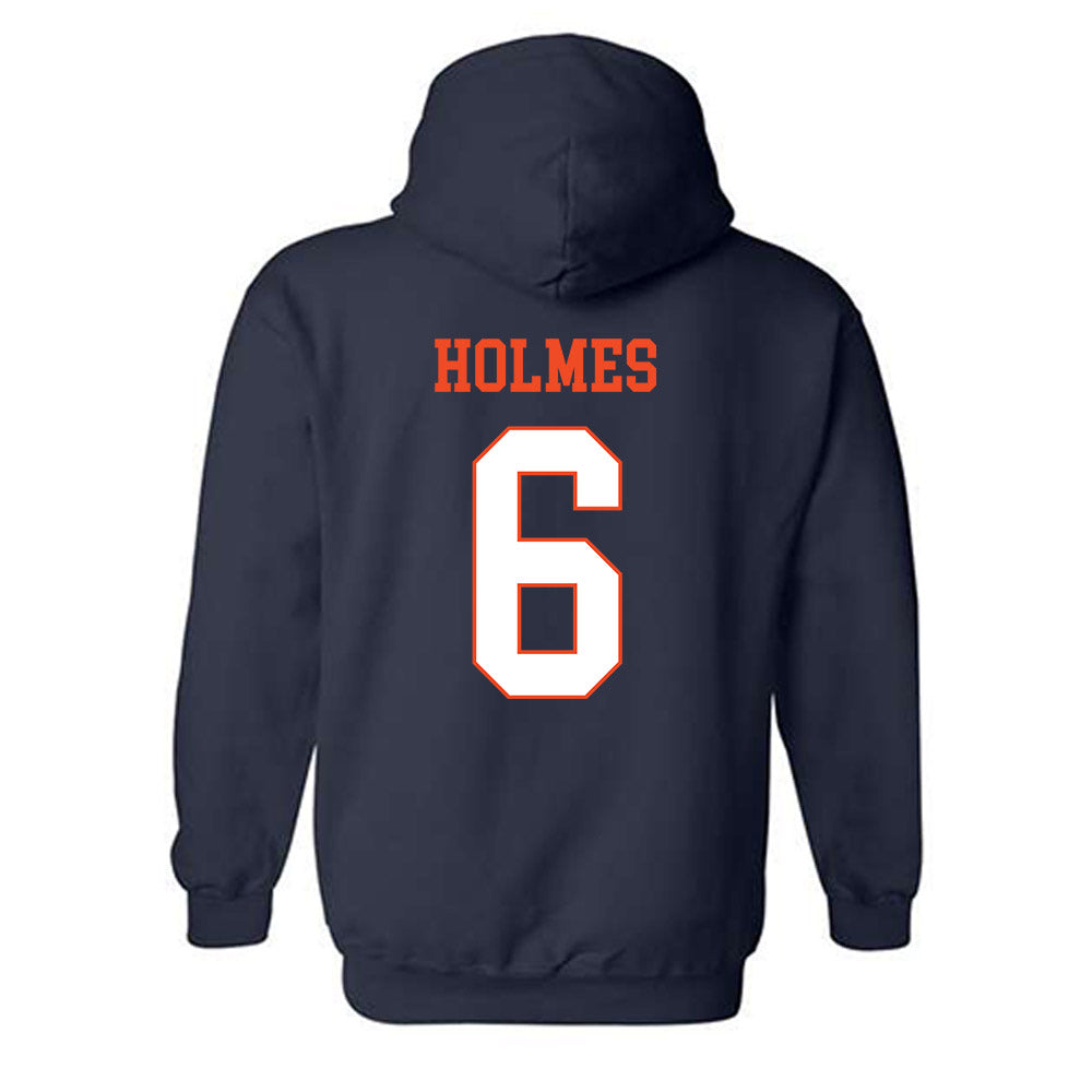Virginia - NCAA Baseball : RJ Holmes - Hooded Sweatshirt-1
