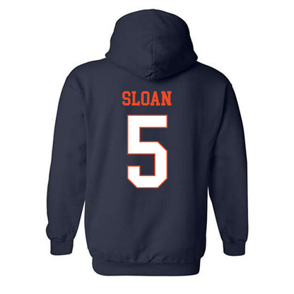 Virginia - NCAA Men's Soccer : Parker Sloan - Hooded Sweatshirt-1