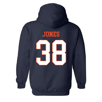 Virginia - NCAA Football : Armstrong Jones - Hooded Sweatshirt-1