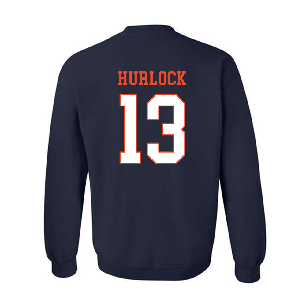 Virginia - NCAA Men's Soccer : Stephen Hurlock - Crewneck Sweatshirt-1