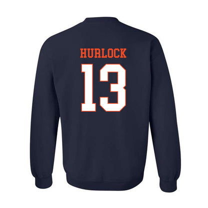 Virginia - NCAA Men's Soccer : Stephen Hurlock - Crewneck Sweatshirt-1