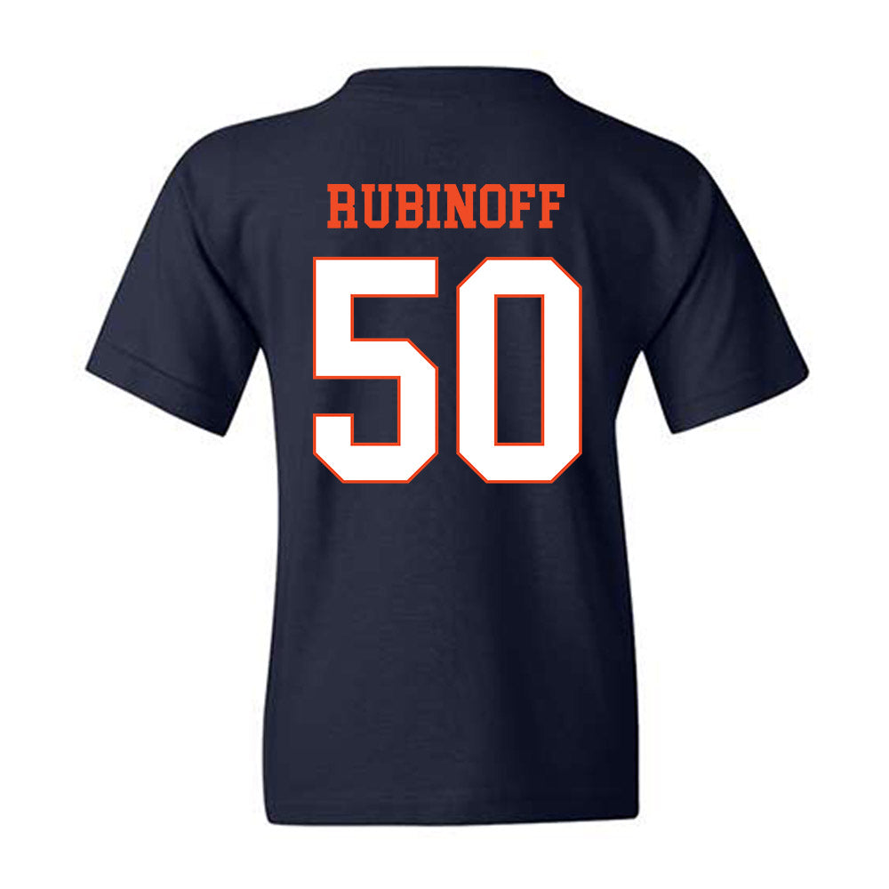 Virginia - NCAA Football : Wyatt Rubinoff - Youth T-Shirt-1