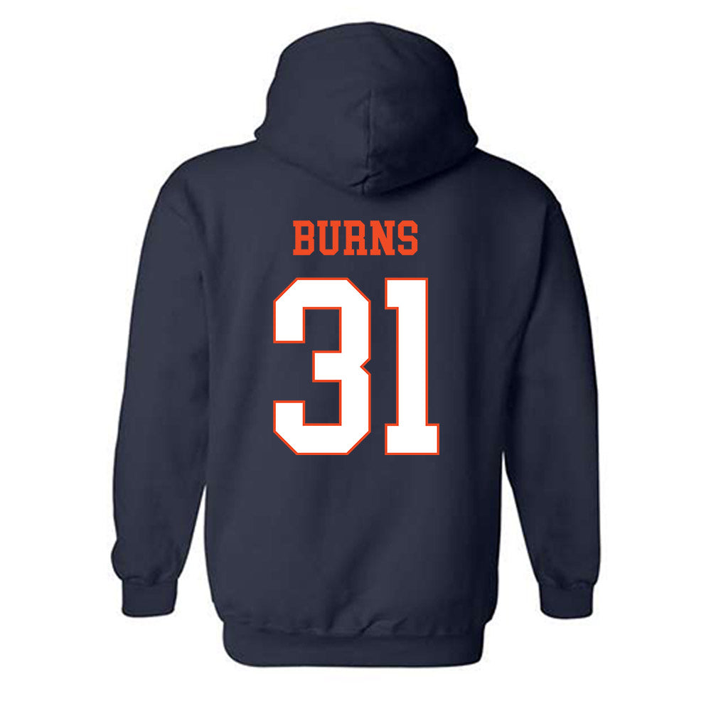 Virginia - NCAA Men's Soccer : Luke Burns - Hooded Sweatshirt-1