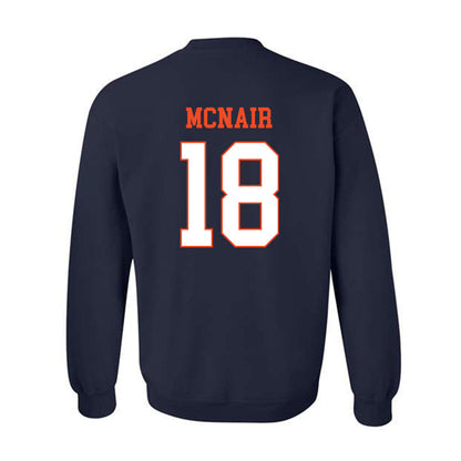 Virginia - NCAA Football : Jalen McNair - Crewneck Sweatshirt-1