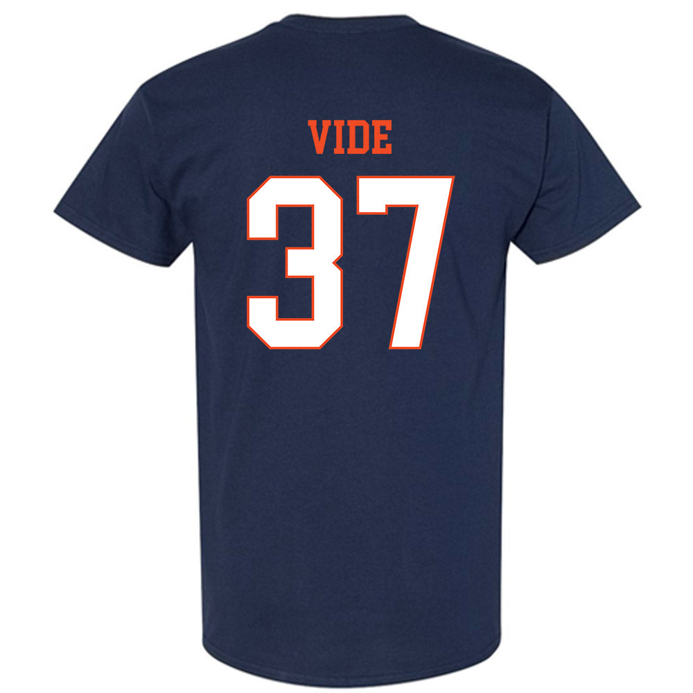 Virginia - NCAA Men's Basketball : Jan Vide - T-Shirt-1