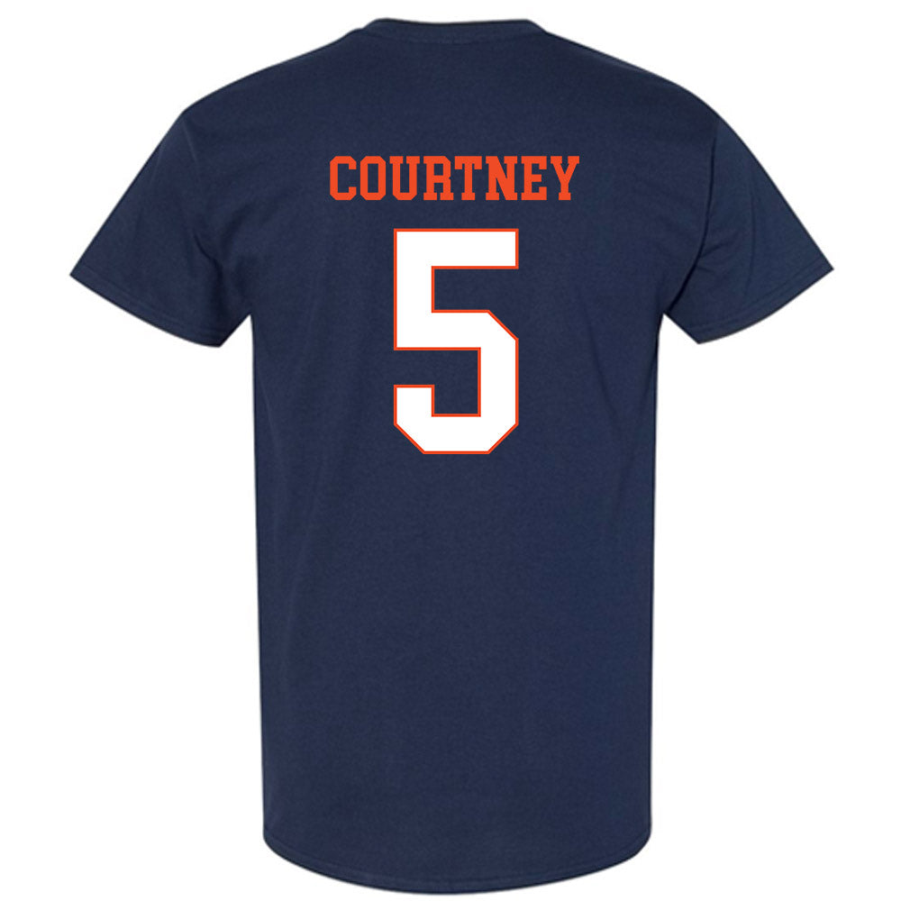 Virginia - NCAA Football : Kameron Courtney - T-Shirt-1