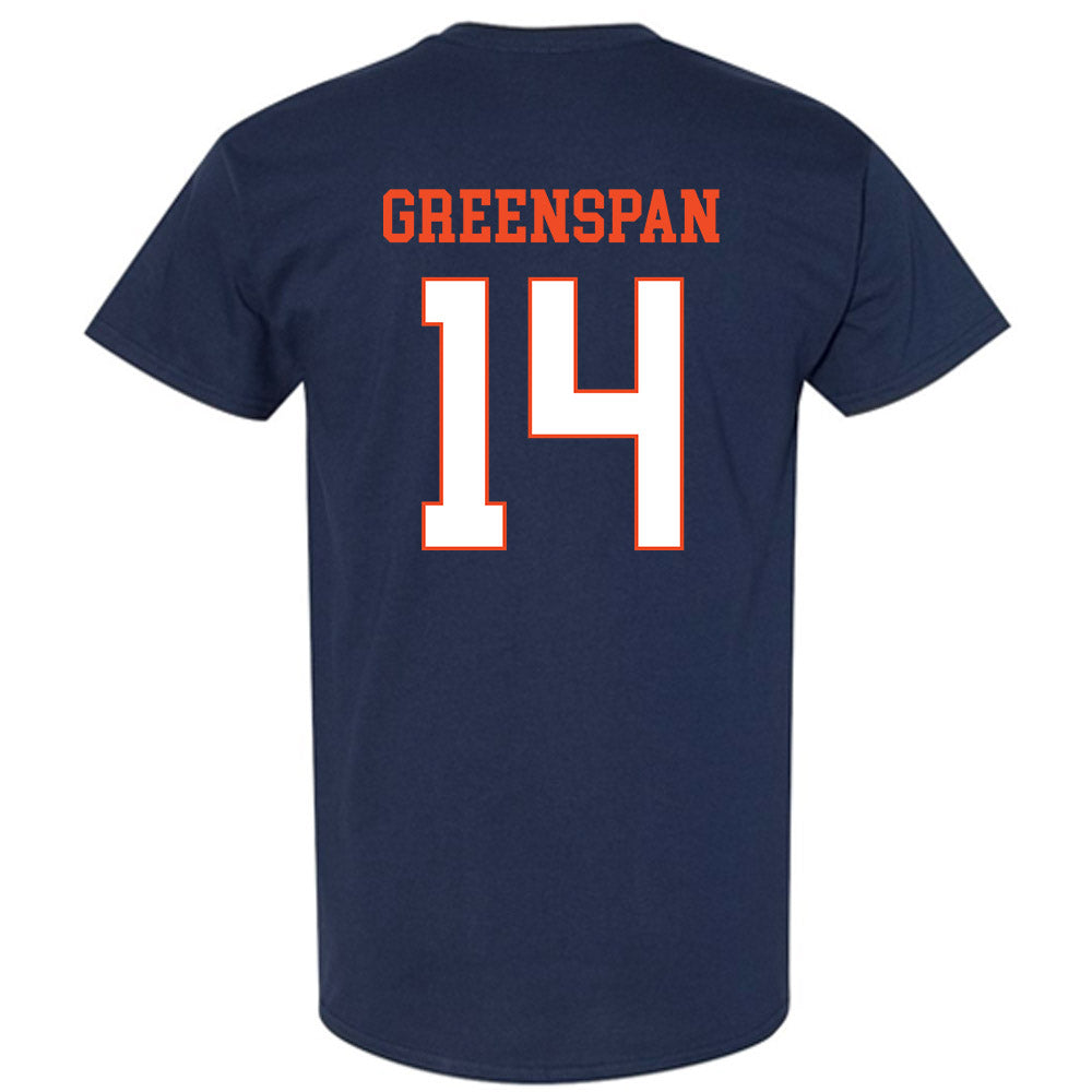 Virginia - NCAA Men's Lacrosse : Andrew Greenspan - T-Shirt-1