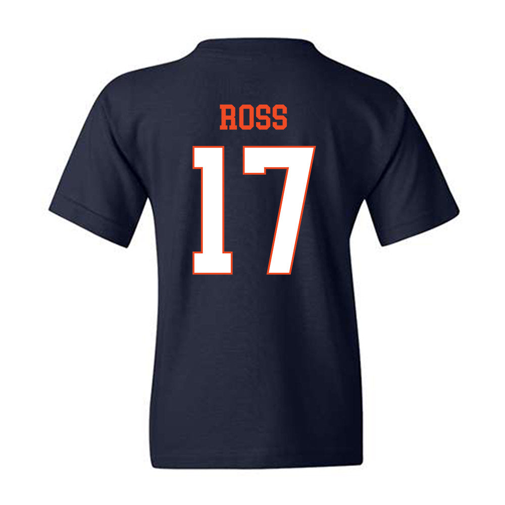 Virginia - NCAA Football : Justin Ross - Youth T-Shirt-1