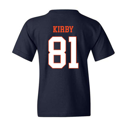 Virginia - NCAA Football : TeKai Kirby - Youth T-Shirt-1