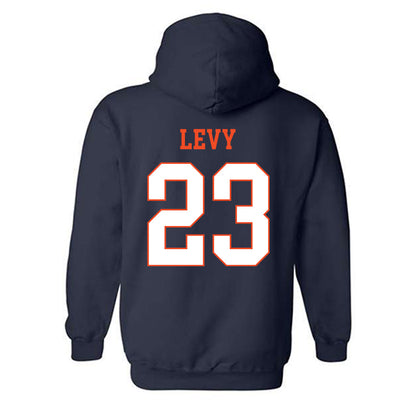 Virginia - NCAA Women's Basketball : Romi Levy - Hooded Sweatshirt-1