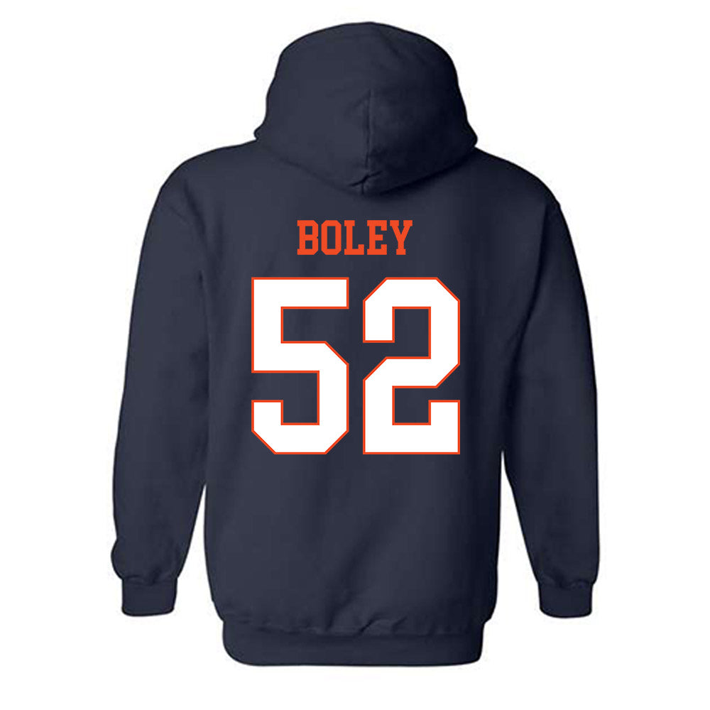 Virginia - NCAA Football : Mckale Boley - Hooded Sweatshirt-1
