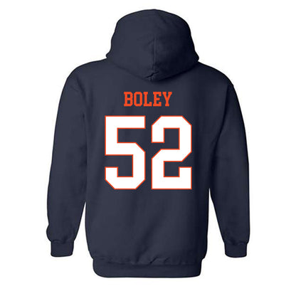 Virginia - NCAA Football : Mckale Boley - Hooded Sweatshirt-1