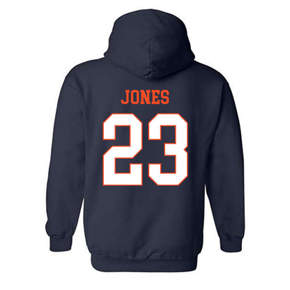Virginia - NCAA Football : Jaylen Jones - Hooded Sweatshirt-1