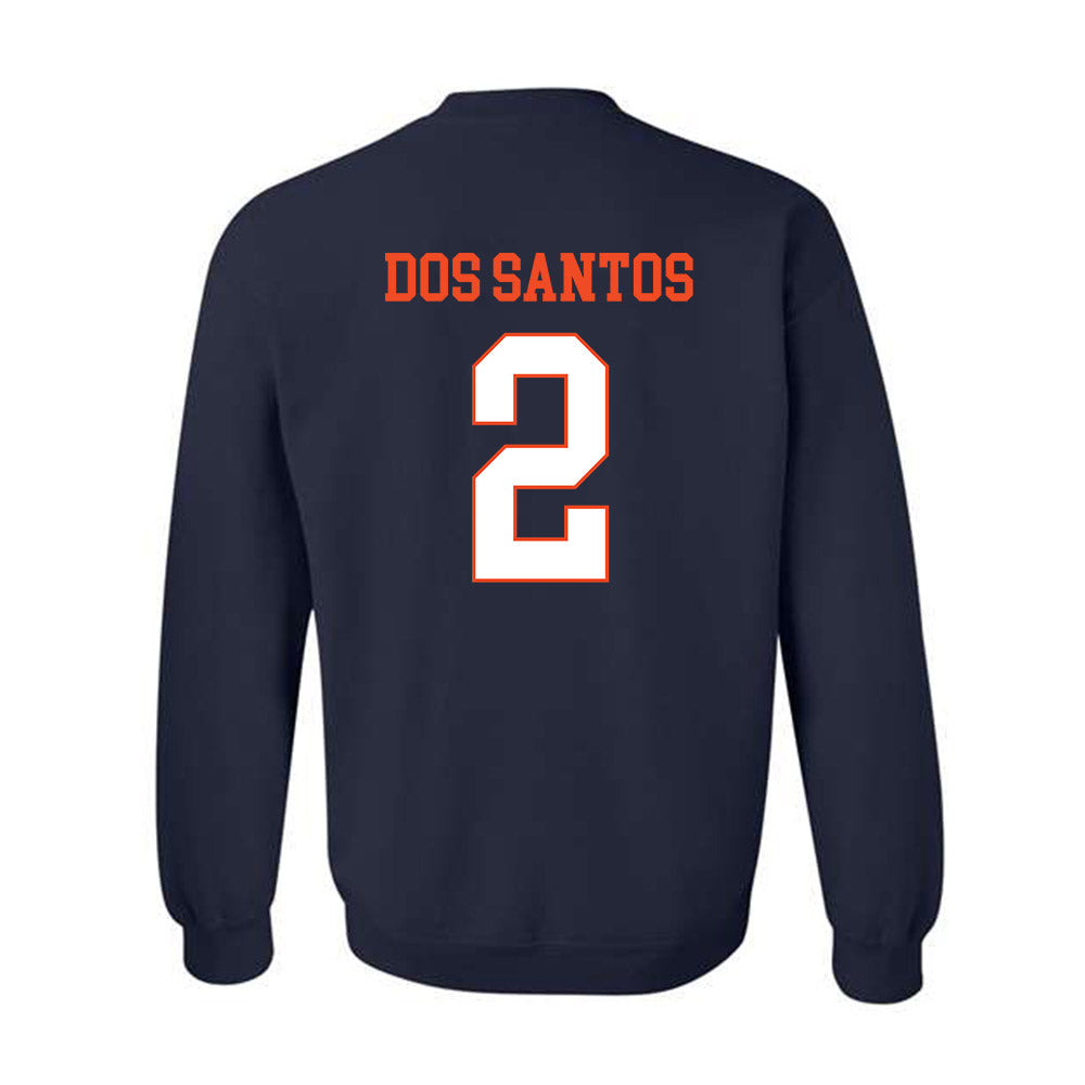 Virginia - NCAA Women's Basketball : Raiane Dos Santos - Crewneck Sweatshirt-1