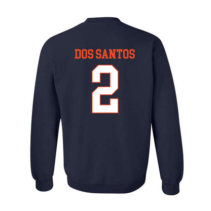 Virginia - NCAA Women's Basketball : Raiane Dos Santos - Crewneck Sweatshirt-1