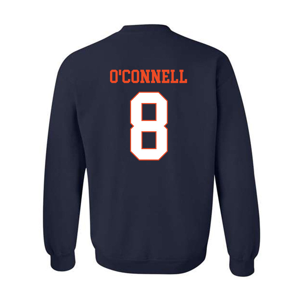 Virginia - NCAA Baseball : Thomas O'Connell - Crewneck Sweatshirt-1