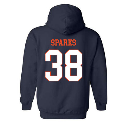 Virginia - NCAA Football : Daniel Sparks - Hooded Sweatshirt-1