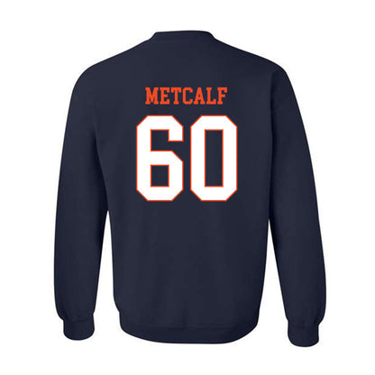 Virginia - NCAA Football : Drake Metcalf - Crewneck Sweatshirt-1