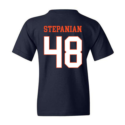 Virginia - NCAA Men's Lacrosse : John "Reese" Stepanian - Youth T-Shirt-1