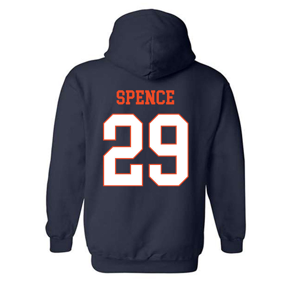 Virginia - NCAA Football : Chris Spence - Hooded Sweatshirt-1