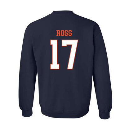 Virginia - NCAA Football : Justin Ross - Crewneck Sweatshirt-1