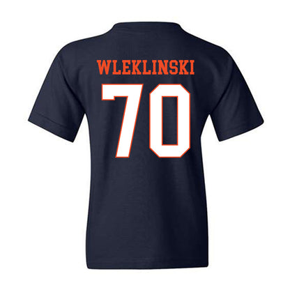 Virginia - NCAA Football : Dane Wleklinski - Youth T-Shirt-1