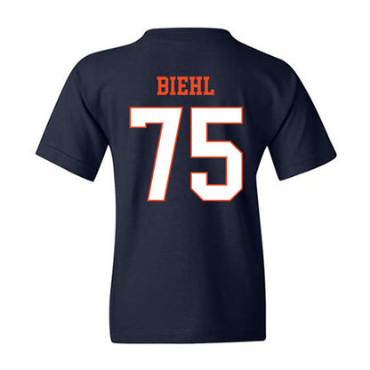 Virginia - NCAA Football : Dylan Biehl - Youth T-Shirt-1