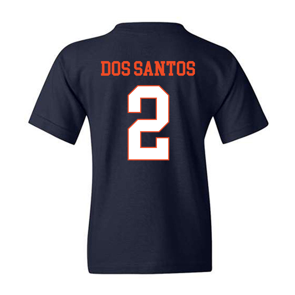Virginia - NCAA Women's Basketball : Raiane Dos Santos - Youth T-Shirt-1